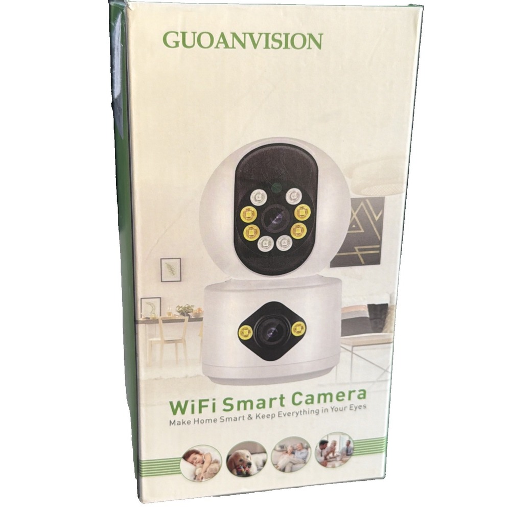 Smart WiFi IP Camera Indoor Wireless Security Monitor 360 Degree View Mob Remote